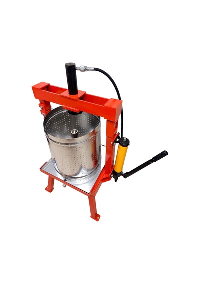 Zentra Pistonlu Paslanmaz Çelik Meyve Sıkma Presi 50 Litre