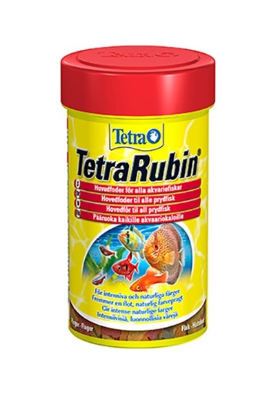 Tetra Rubin Flakes Renklendirici Balık Yemi 250 Ml