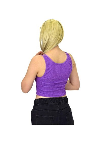 Kadın İp Askılı Pedli Crop 8136 Bgl-st03783 001