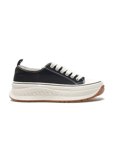 Lufian Shay Kadın Tekstil Casual Ayakkabı 24k 121230006 Z Siyah Siyah