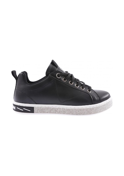 Dgn 22515-22510 Kadin Kürklü Sneakers Ayakkabi 22510-1571-R1534 Siyah