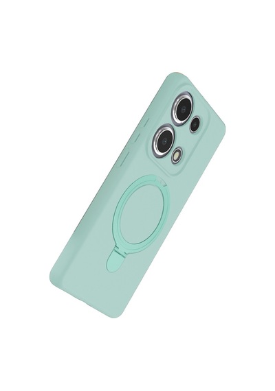 Xiaomi Redmi Note 13 Pro 4g Uyumlu Regal Magsafe Standlı Kapak - Su Yeşili
