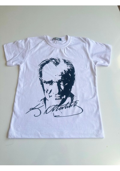 Gala Atatürk Baskılı Çocuk Tişört 001