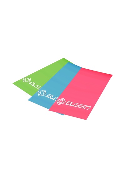 Busso Btp-150 Pilates Bandı Seti 150 CM Çok Renkli