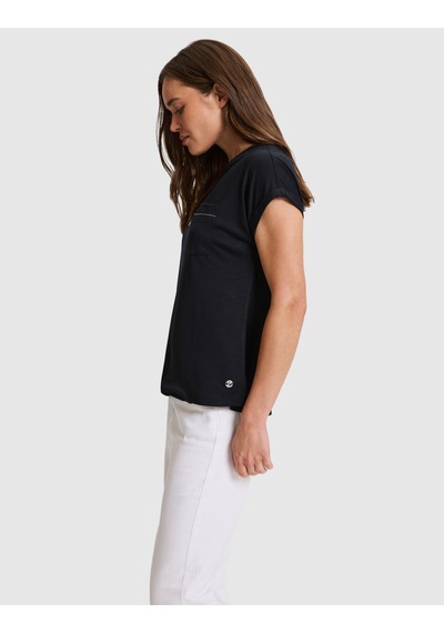 Pierre Cardin Siyah Comfort Fit Basic Tişört 50323602-vr046