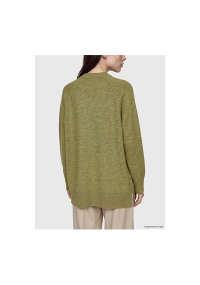 LC Waikiki Alıta Cıty Farkıyla Lcw Modest Yeşil Triko Düz Oversize Kadın Tunik Yesil - 931173946 Yesil LC Waikiki Alıta Cıty Farkıyla Lcw Modest Yeşil Triko Düz Oversize Kadın Tunik Yesil - 931173946 Yesil