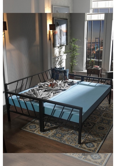 Bedliga Glory Yavrulu Daybed Tek-Çift Kişilik Metal Karyola