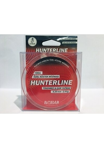 Hunterlıne 0,20Mm - 2.4Kg 100M Fluorocarbon Köstek Misinası