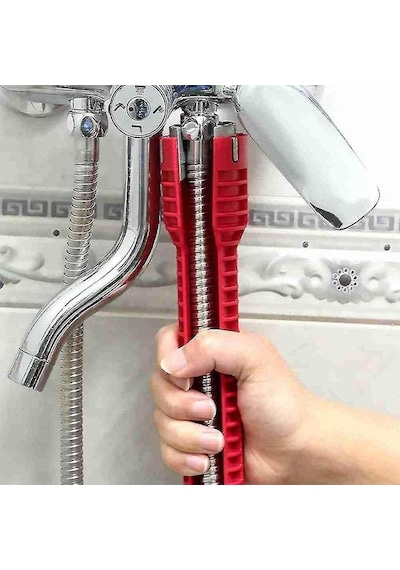 6116 Çok Fonksiyonlu Musluk Lavabo Batarya Montaj Anahtarı 5in1