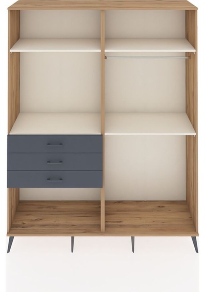 Hyperion Gardrop 4 Raflı 3 Çekmeceli 2 Askılı 176x44x221 Çam-aytaşı/antrasit Aytaşı/antrasit Hyperion Gardrop 4 Raflı 3 Çekmeceli 2 Askılı 176x44x221 Çam-aytaşı/antrasit Aytaşı/antrasit