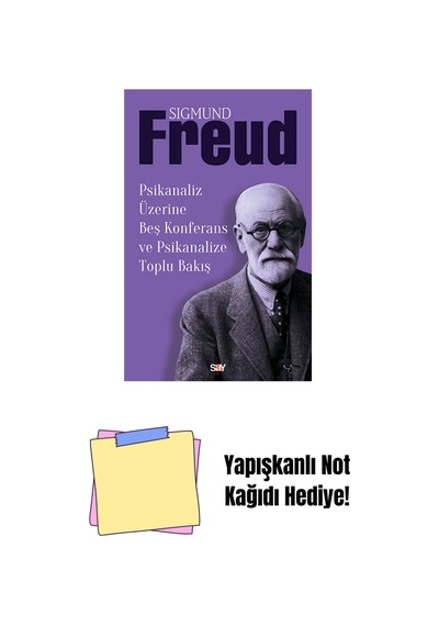 Psikanaliz Üzerine Beş Konferans Ve Psikanalize Toplu Bakış + Yapışkanlı Not Kağıdı