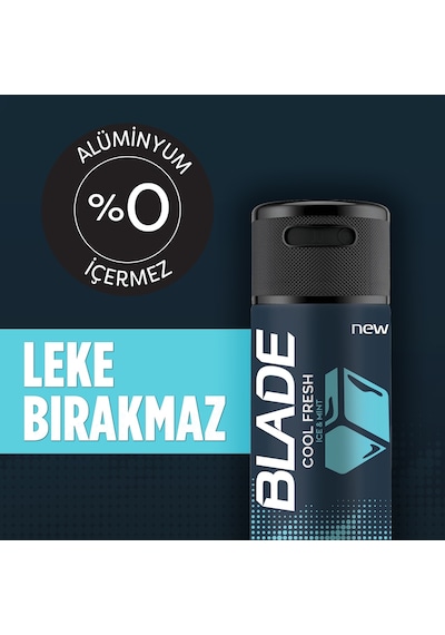 Blade Cool Fresh Erkek Sprey Deodorant 3 x 150 ML