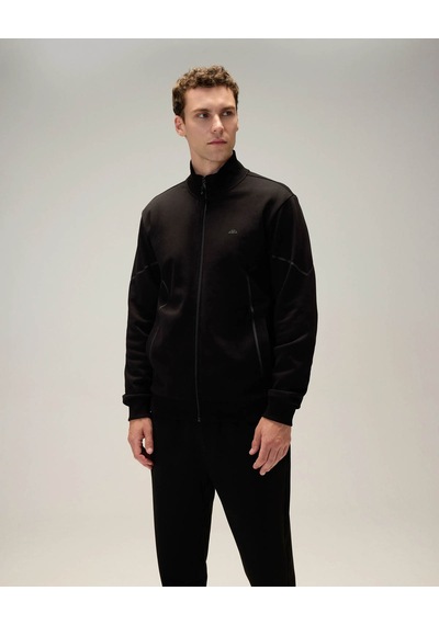 Ellesse Fermuarlı Siyah Erkek Sweatshirt 5wm1545