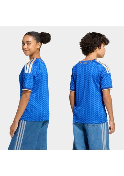 Adidas İtalya 26 İç Saha Çocuk Mavi Forma Jy7585