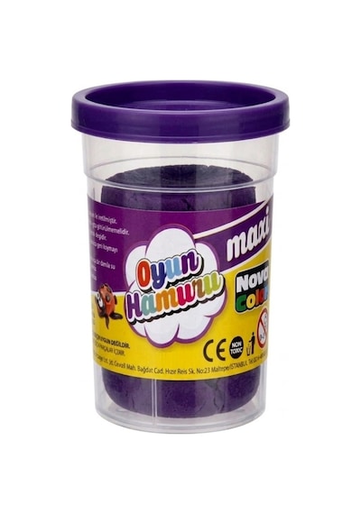 Nova Color Oyun Hamuru 100gr Mor - 2 Adet Çok  Renkli