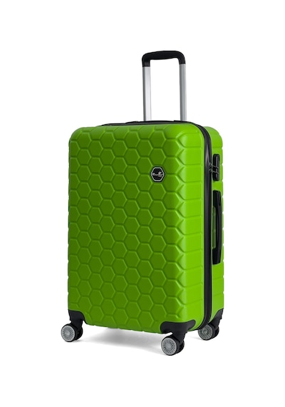 Reymond Luggage Altıgen Abs Seyahat Valizi, Orta Boy Yeşil