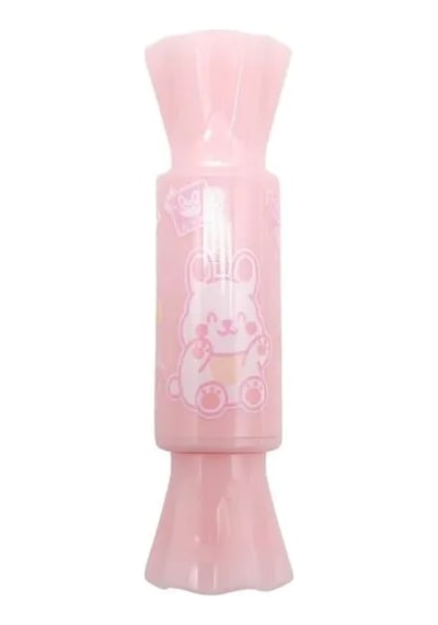 Sweet Candy Şeker Tasarımlı Çift Taraflı Fosforlu Kalem-2 Pembe