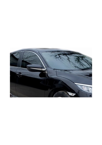 Drstuningistanbul Honda Civic 10 Ayna Kapağı Alt Çıtası 4 Prç Krom 2016 Ve Sonrası