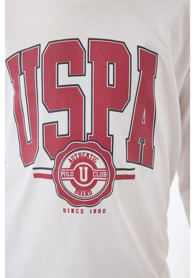 U.S. Polo Assn. U.s. Polo Assn Erkek Çocuk Beyaz Pijama Takımı Us1578-c-v2