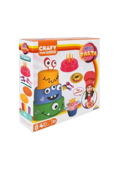 Sunman 2013 Oyun Hamuru 4x50gr Set Nefis Pasta Çok  Renkli