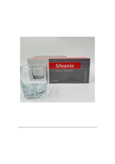 Hubrendy Tedarik Silvania 6'lı Su Bardağı Kısa Royaleks-80975 1