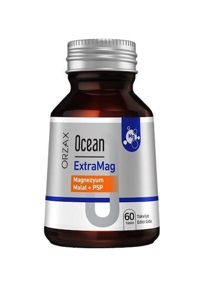 Ocean Extramag Magnezyum Malat + P5p 60 Tablet