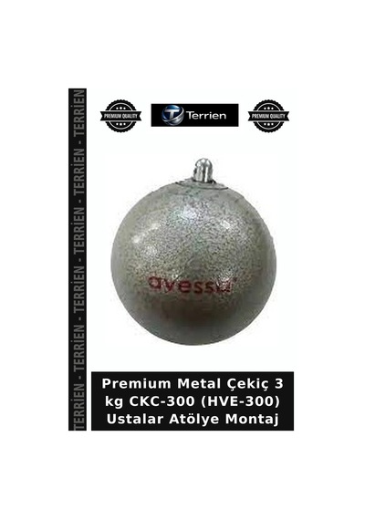 Premium Metal Çekiç 3 Kg Ckc-300 Hve-300 Ustalar Atölye Montaj