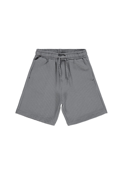 Civil Boys Dokulu 6-9 Yaş Şort - Gri