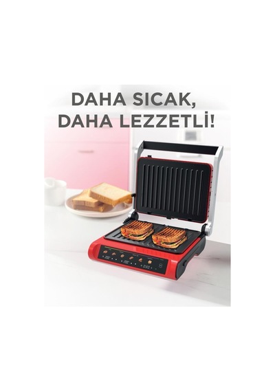 Torima TG-PRO1000 2200w Dijital Ekranlı Tost Izgara Makinesi Çıkarılabilir Plaka