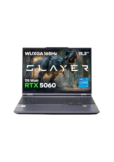 Game Garaj Slayer X5t2-5060 C2 Intel Core İ5 14450hx 16gb Ram 1tb Ssd Rtx5060 15.3" 165hz WUXGA Ips Freedos Gaming Laptop