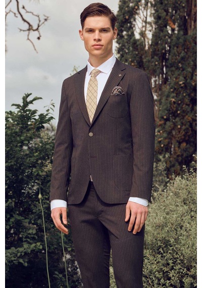 Morven Erkek Lacivert Poliviskon Trend Çizgili Desen Slim Fit Mono Yaka Takım Elbise 24mc001037200 Lacivert Morven Erkek Lacivert Poliviskon Trend Çizgili Desen Slim Fit Mono Yaka Takım Elbise 24mc001037200 Lacivert