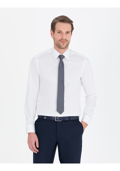 Pierre Cardin Erkek Beyaz Gömlek Basic 50268201-vr013 Beyaz
