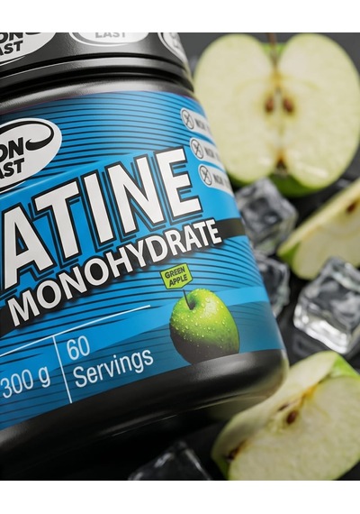 Creatine Plus Vitamax Yeşil Elmalı %100 Mikronize 300 Gr Yeşil Elma