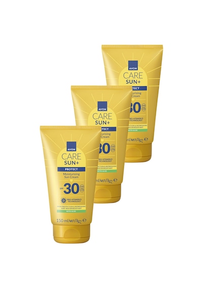 Avon Sun+ Protect Nemlendirici Güneş Kremi SPF30 3 x 150 ML