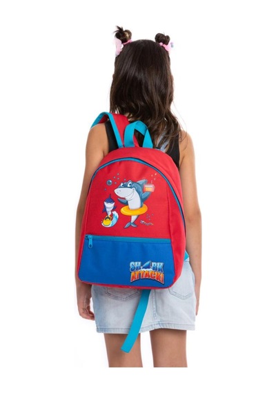 Superbag Erkek Çocuk Anaokulu Çantası Racing Araba Desenli Sırt Çantası Kreş Çantası Mavi