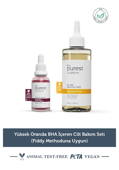 The Purest Solutions Yüksek Oranda Bha Içeren Cilt Bakım Seti 30