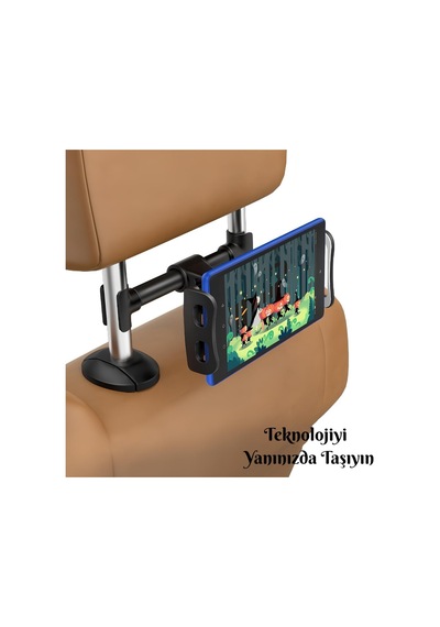 Cosmostech Araç Içi Koltuk Arkası 360° Ayarlanabilir° Tablet Telefon Tutucu Stand