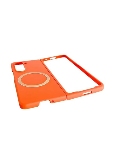 Newface Samsung  Uyumlu - Galaxy Z Fold 5 Kılıf Mata Fold Kapak - Sierra Blue