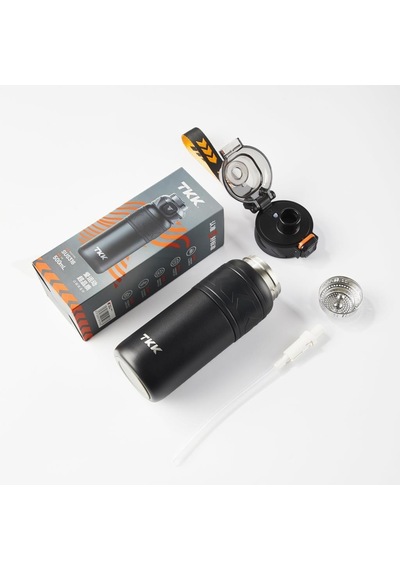 Tkk Çelik Termos Matara 900 Ml Gri Yeşil