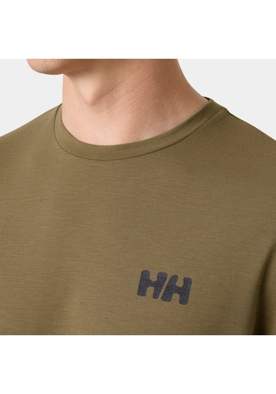 Helly Hansen Skog Recycled Graphic Erkek T-shirt-32452 Kahverengi
