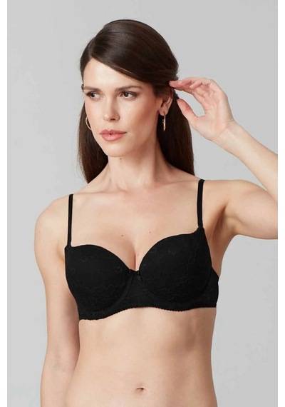 Pierre Cardin Siyah 6220 Paris Balenli Desteksiz Dolgusuz Dantelli Sütyen C Cup Seçeneğiyle Siyah Pierre Cardin Siyah 6220 Paris Balenli Desteksiz Dolgusuz Dantelli Sütyen C Cup Seçeneğiyle Siyah