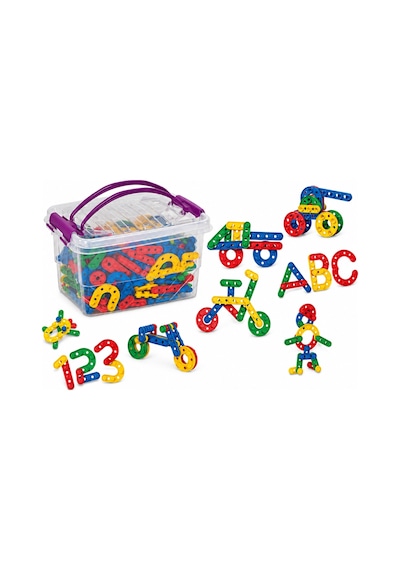01903 Click Clack 192 Parça Blok Çok Renkli