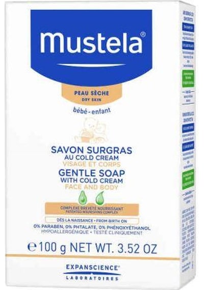 Mustela Gentle Soap With Cold Cream 100G