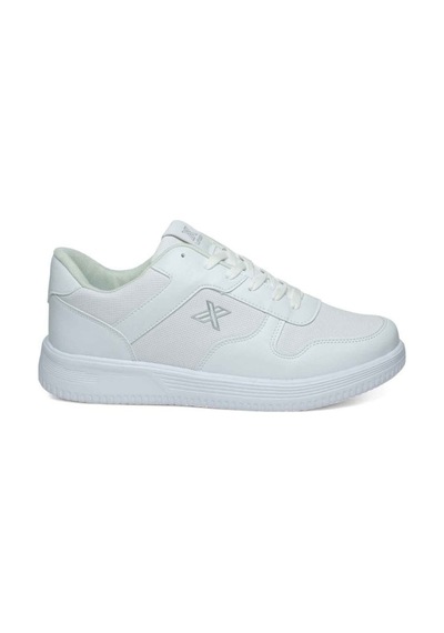Luttoon 4027-25 Cilt Deri Anatomik Erkek Sneaker 45-48 Beyaz