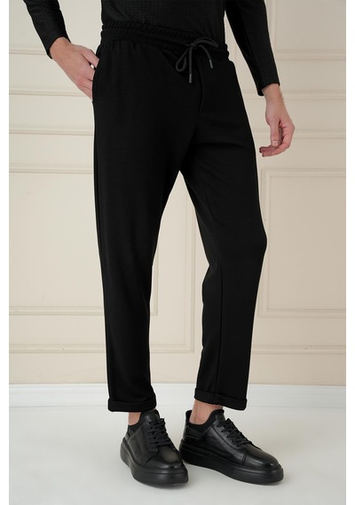Efor Atp 033 Slim Fit Siyah Spor Pantolon Siyah Efor Atp 033 Slim Fit Siyah Spor Pantolon Siyah
