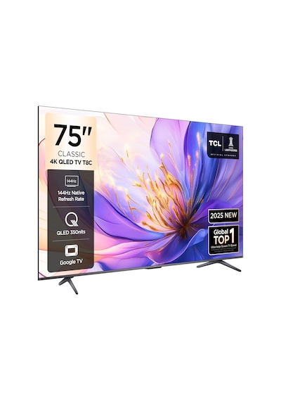 TCL75T8CGTV 4k 75" 144hz Qled Google Tv