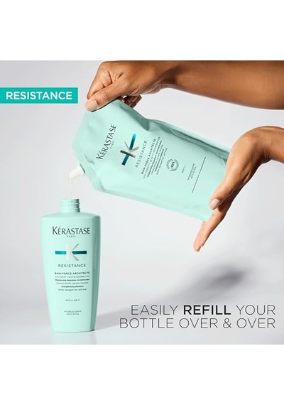 Tr Kérastase Resistance Bain Force Architecte Onarıcı Şampuan 500 Ml