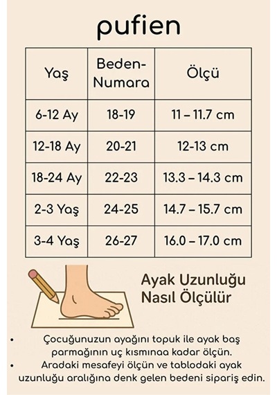 Çocuk Ve Bebek Panduf, Kışlık Peluş Bot, Yumuşak, Sıcak Tutan, Kaymaz Tabanlı Ev İçi Patik - Ekru