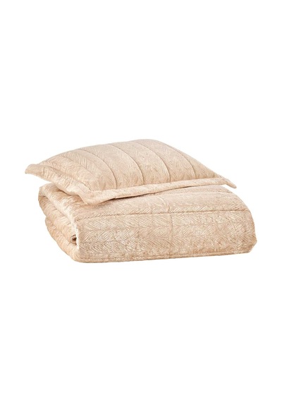 Elart Velvet Kadife Comfort Set Modern Uyku Seti Tek Kişilik Cappuccino 2 Parça