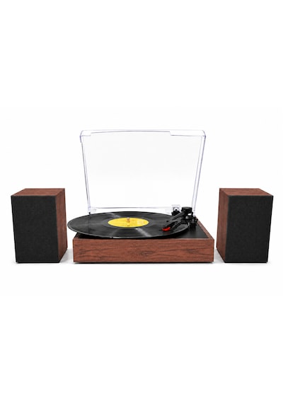 Record Master Rm-519 Pikap - Bluetooth Özellkli - 33 Ve 45 Devir Plaklar İle Uyumlu - Güçlü Ses Ahşap Kahverengi